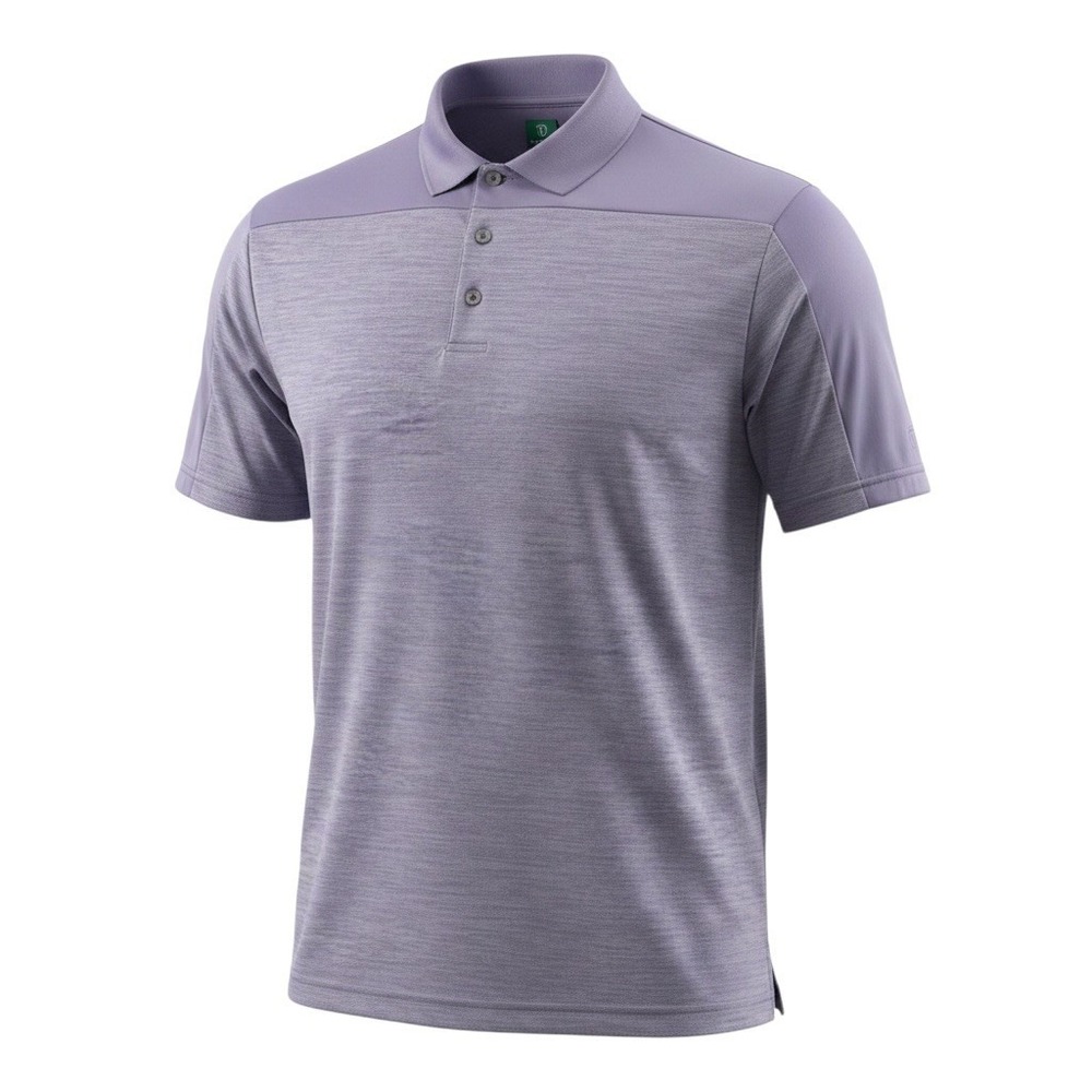 Pro Tour AirPlay Performance SS Golf Shirt L Lavendar Lilac Men's Polo Purple